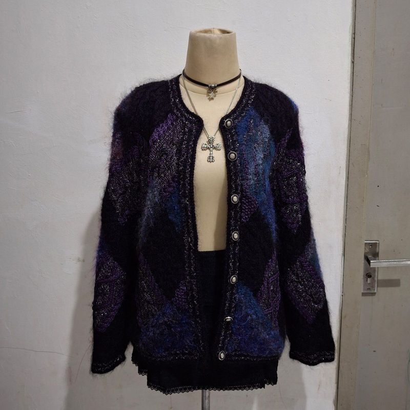 ORIENT GRACE VTG GRANDMA'S SWEATER, foto 4