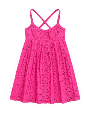 Hot Pink Y2K Katbol Babydoll Dress