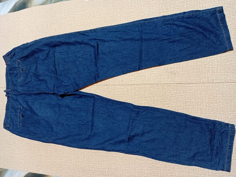 JUMBO CELANA JEANS DENIM DARK BLUE PLAIN, foto 7
