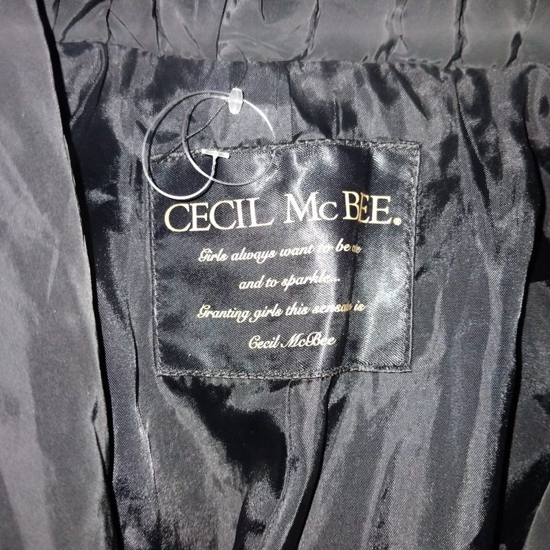 Cecil McBEE Puffer Black Jacket, foto 4