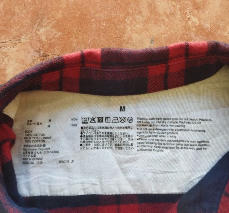 Flanel Muji, foto 3