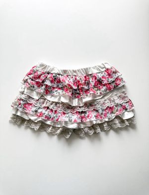 floral ruffle bloomers shorts @curatedfiles.id