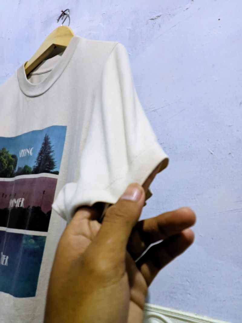 T-shirts uniqlo oversize, foto 5
