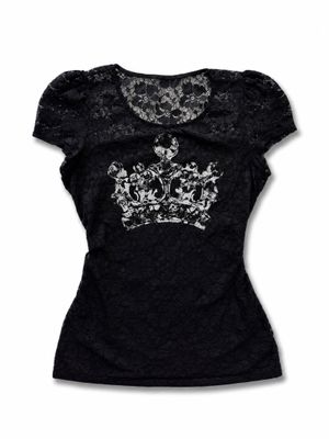 Lace Crown Top