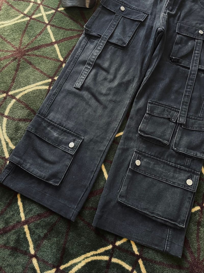 CARGO BLACK JEANS MULTI POKET🦾, foto 6