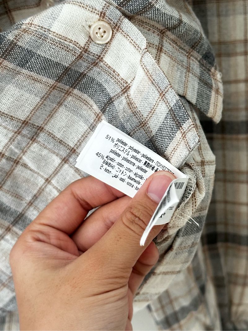 Zara Check Shirt with Ruffles, foto 3