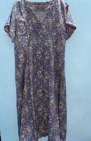 This is April Casual Casual dress Wanita blue