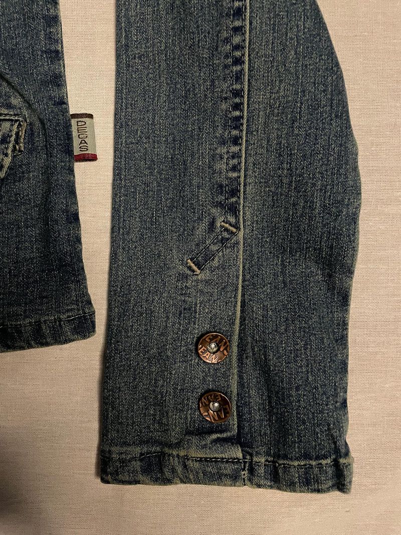 blue denim jacket, foto 4
