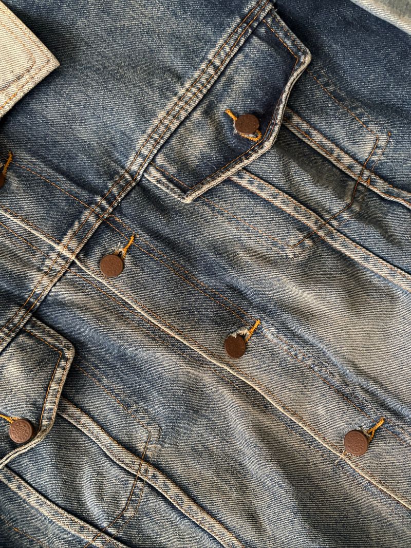 Trucker Jeans Denim Distressed, foto 4