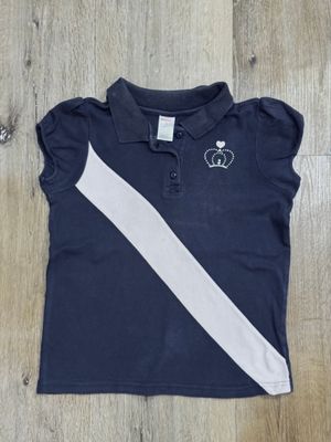 Vintage Y2K Shirt Wanita navy