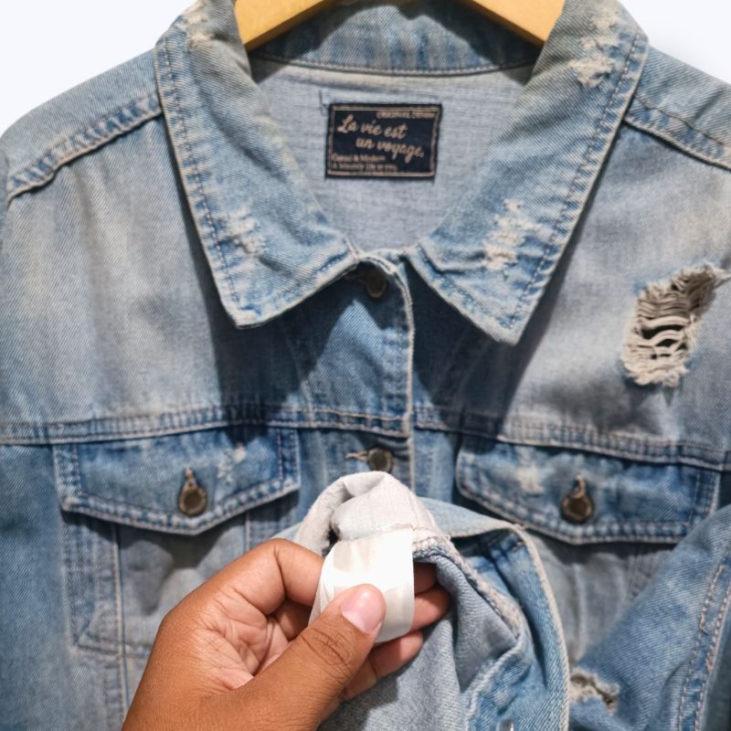 Jacket Denim Ripped, foto 4