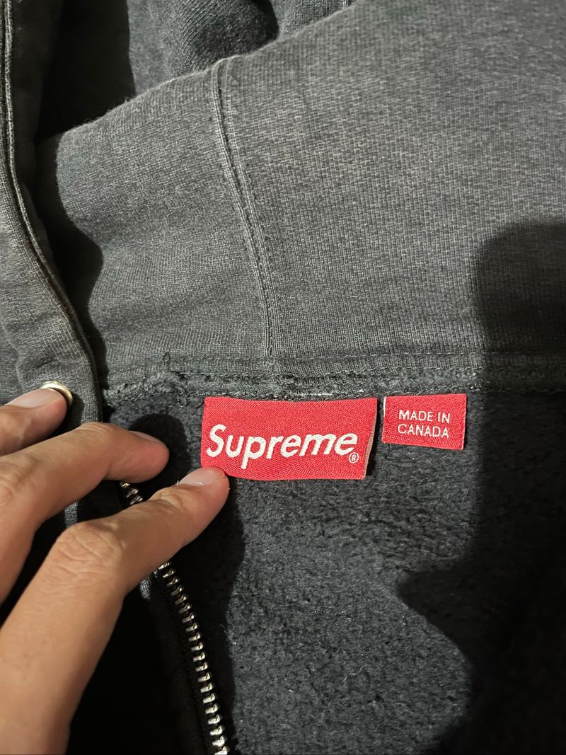 zip hoodie supreme, foto 4