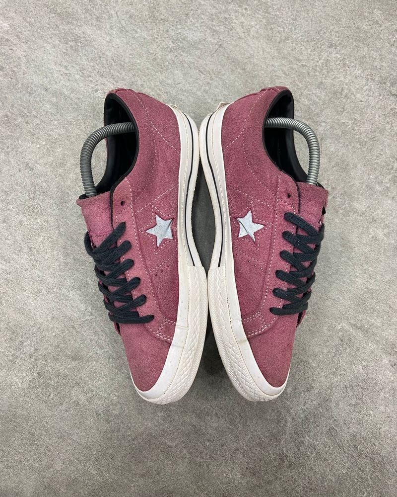 Converse One Star OX Suede Low Top Rose Red Original, foto 4