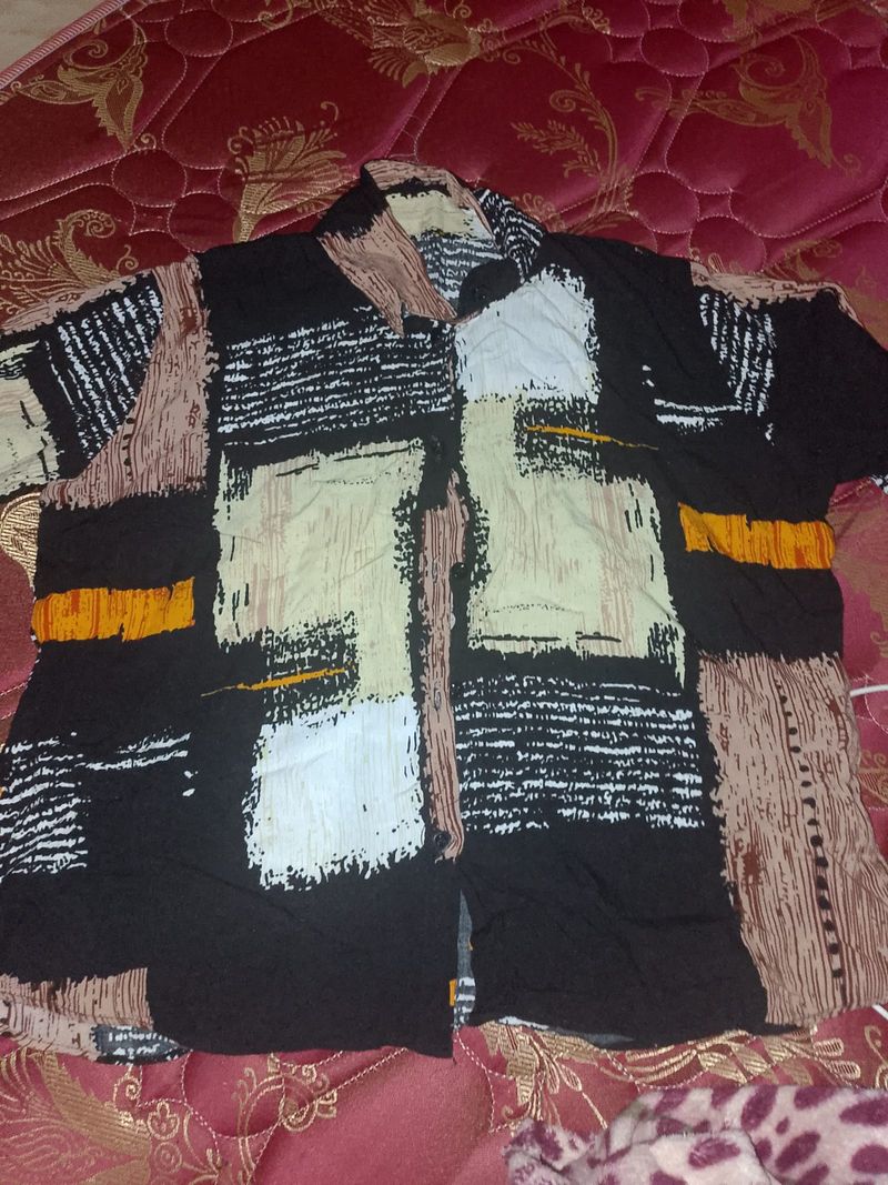 kemeja motif, foto 2