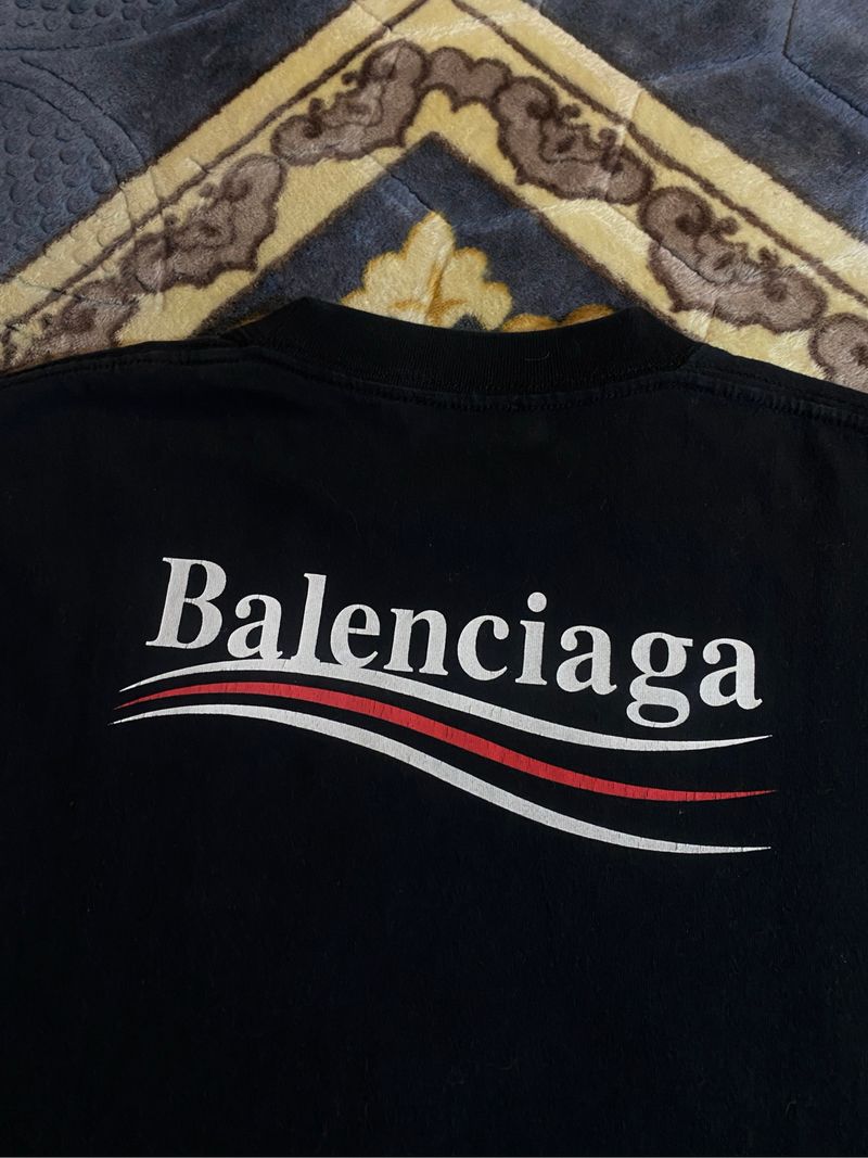 Balenciaga Tee Black, foto 8