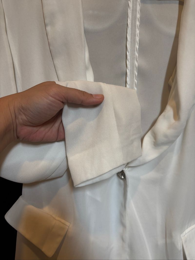 Flowy white blazer, foto 2