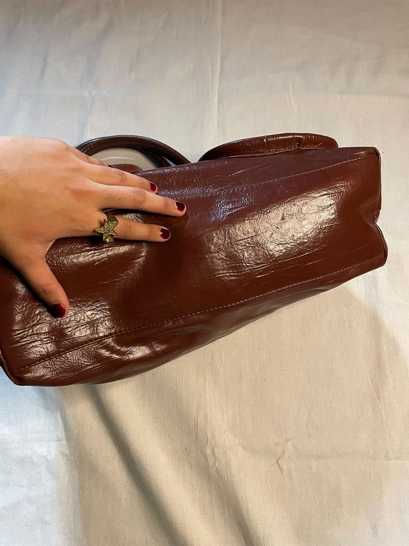shoulder bag vintage (brown), foto 4