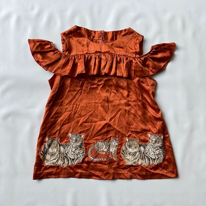 ⭐️Tiger Satin Top⭐️, foto 8