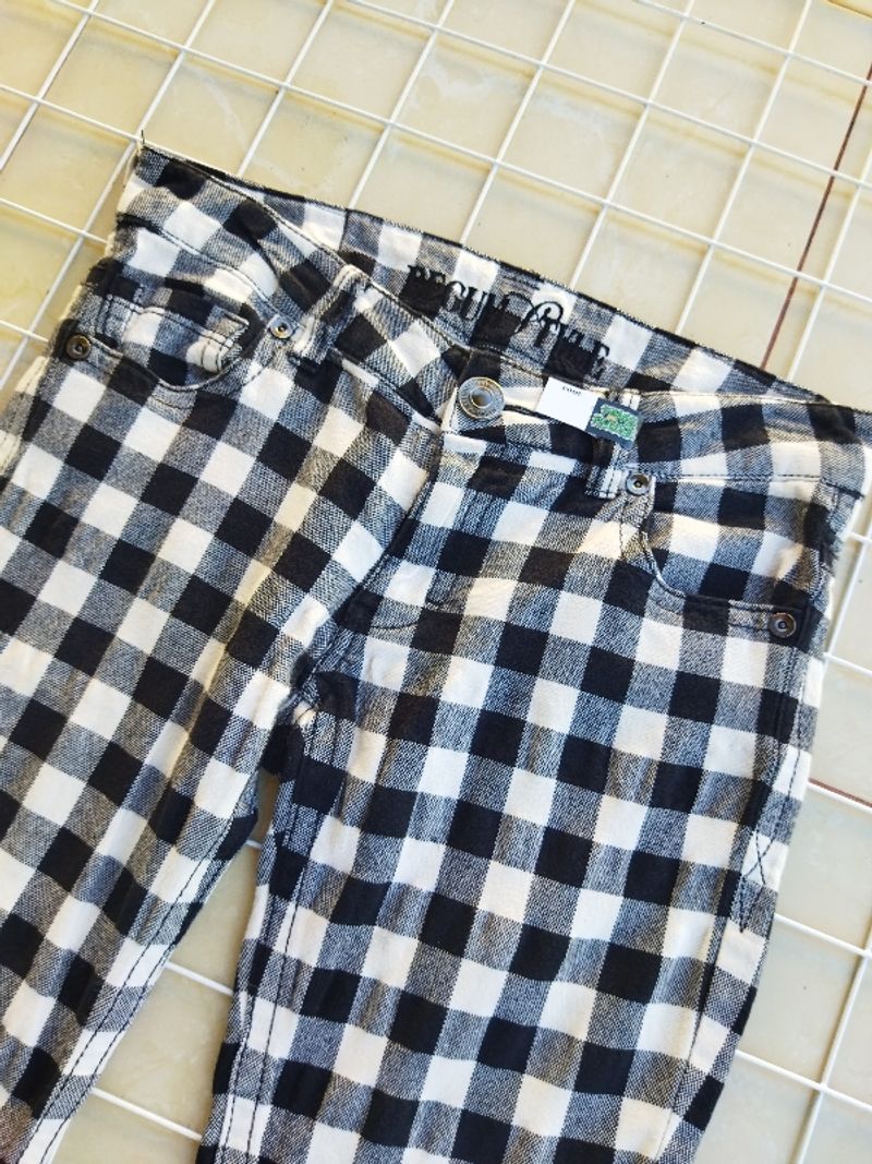 Tartan Short pants / celana pendek / celpen second, foto 2