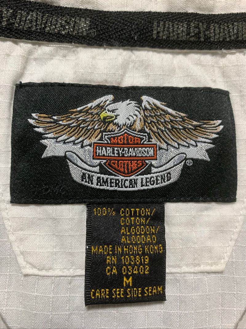 Vintage Workshirt Harley Davidson No.1, foto 3