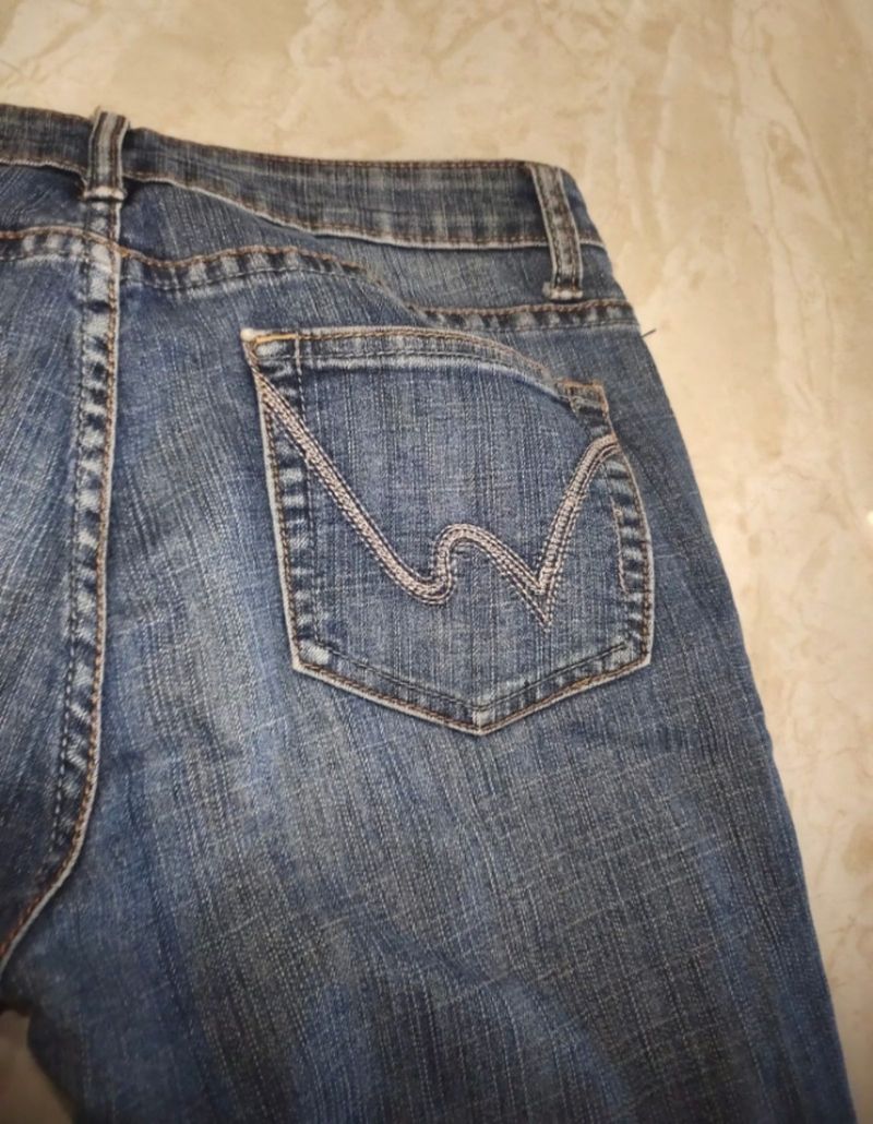 old blue 💙 low rise flare jeans, foto 7