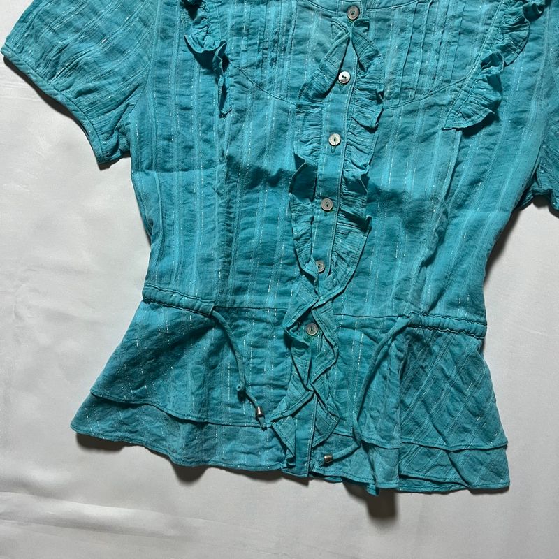 ruffle fitted shirt, foto 3