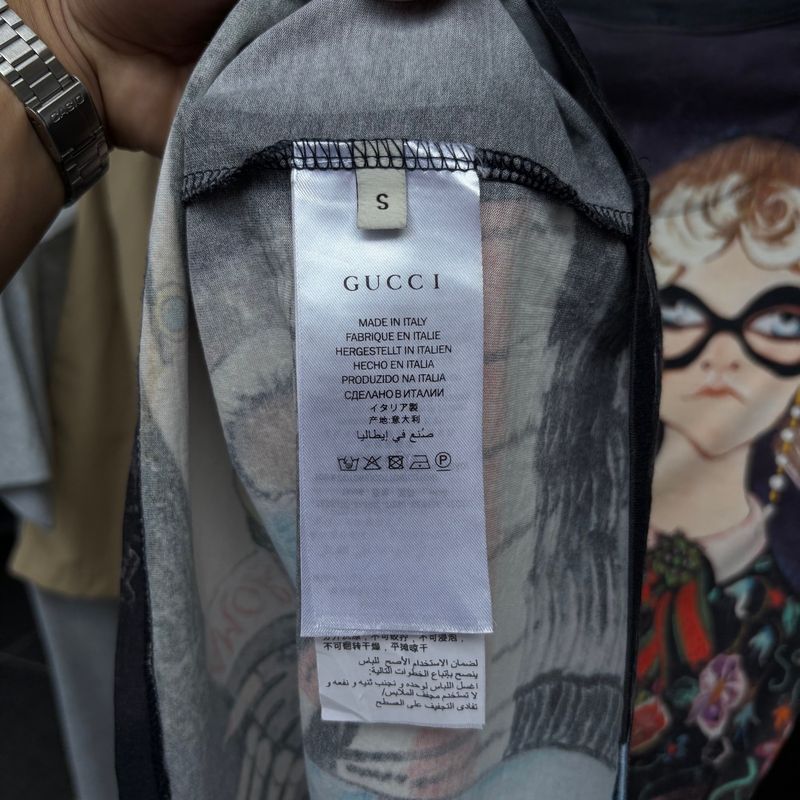 Gucci x Unskilled Worker All Over Art Print Tee, foto 9