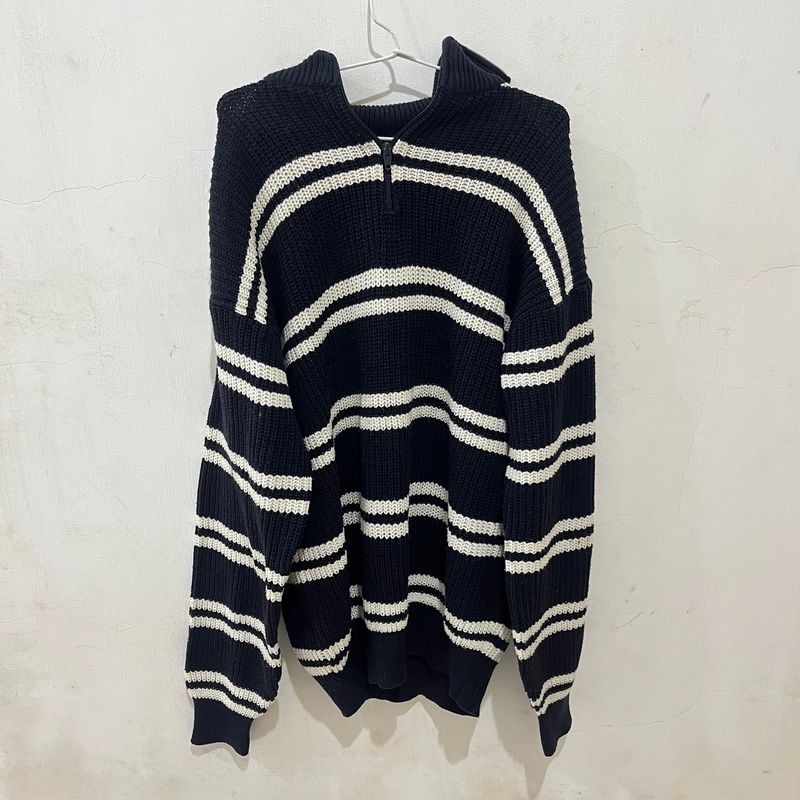 Sweater Navy Cream, foto 2