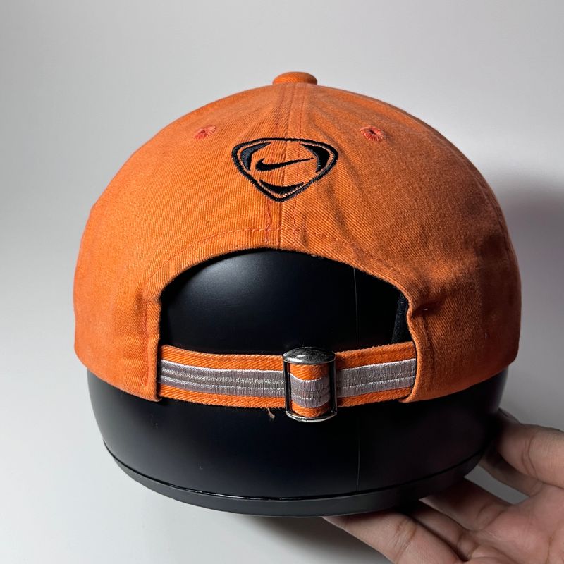 Nike Vintage Y2K Hat Pria orange, foto 3