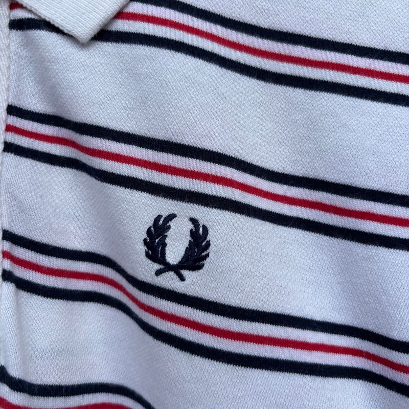 Fred Perry Stripes Womens Polo Shirts, foto 2