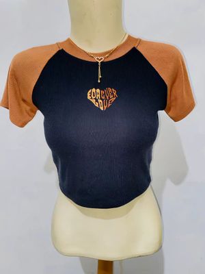CROPTOP FOREVER LOVE