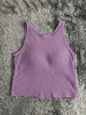GU Purple stripes tanktop