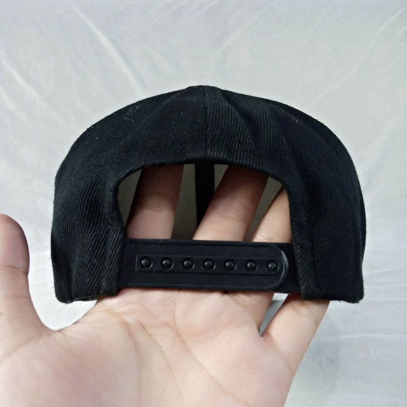 Topi Snapback Black Basic Blank Brand, foto 3