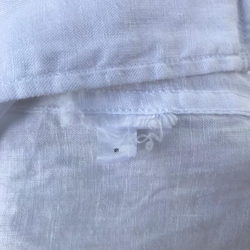 Kemeja Putih Linen Uniqlo, foto 5