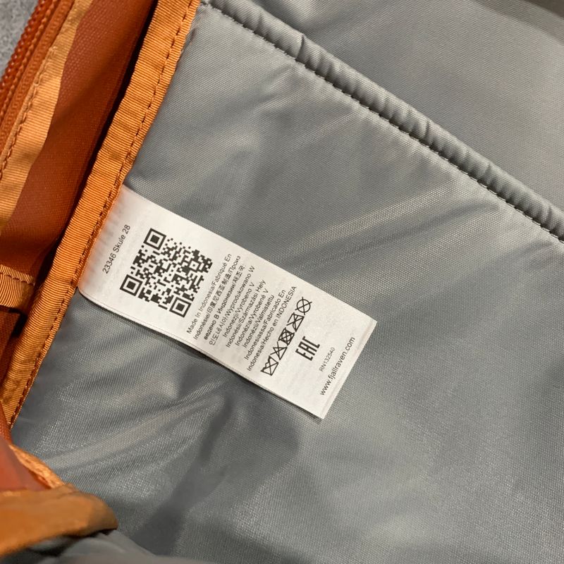 Fjällräven Casual Bag Pria orange, foto 7