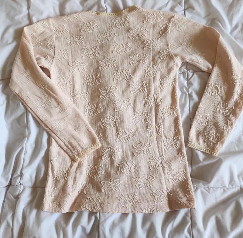 Pink Cute Ribbon Fit Sweater, foto 3