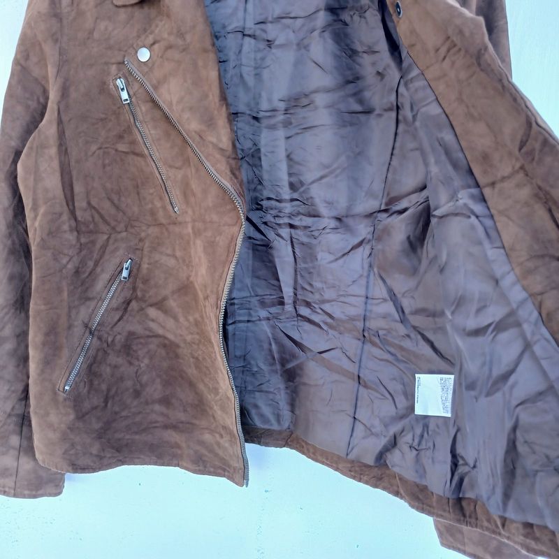 Jacket Uniqlo Faux Suede Biker, foto 5