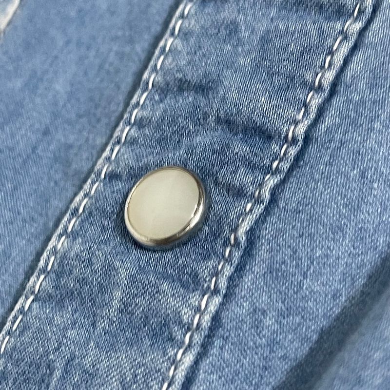 HALHAM Japan Denim Western Shirt L/S, foto 6