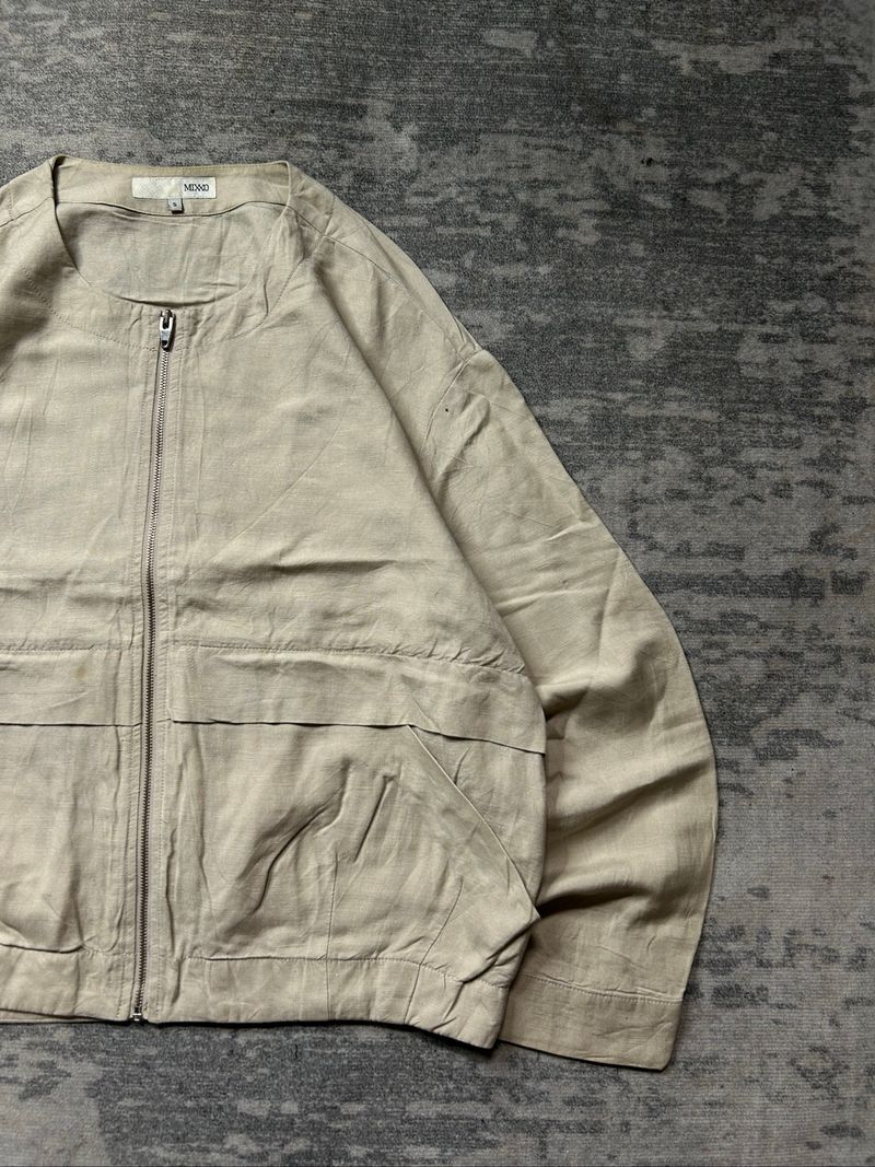 Women linen mixxo Jacket, foto 4