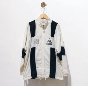 Le Coq Sportif White-Navy Sportswear Jacket