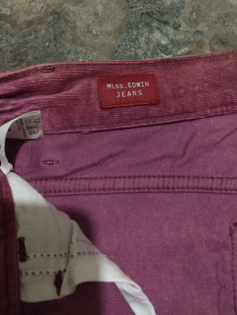 Miss Edwin Corduroy Boot Cut Pants, foto 6