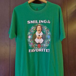 Kaos Elf Smiling Favorite L