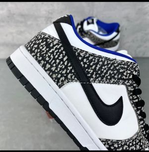 Nike Luxury Minimalist Sneakers Wanita white blue