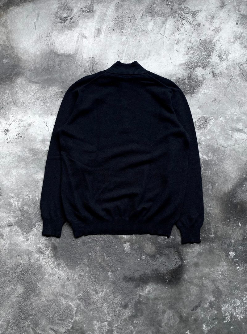 BURBERRY CASHMERE BLEND HALF ZIP SWEATSHIRT, foto 2
