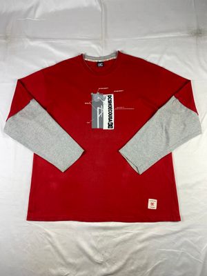2000s DCShoes CO USA Skate Graphic Extra Sleeve Tee (XXL)