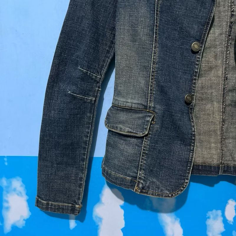 blazer denim womens Y2K, foto 3