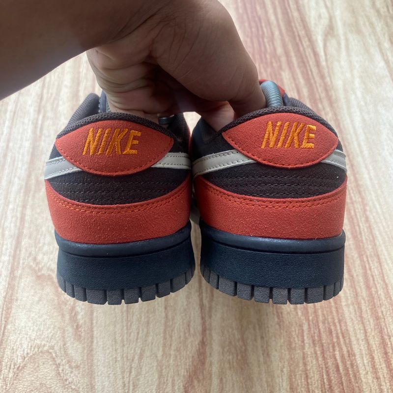 Nike Casual Sneakers Pria white red, foto 4
