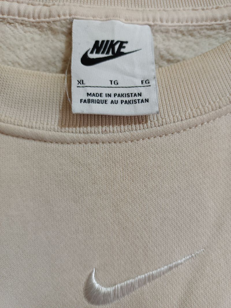 Nike sweatshirt beige, foto 5