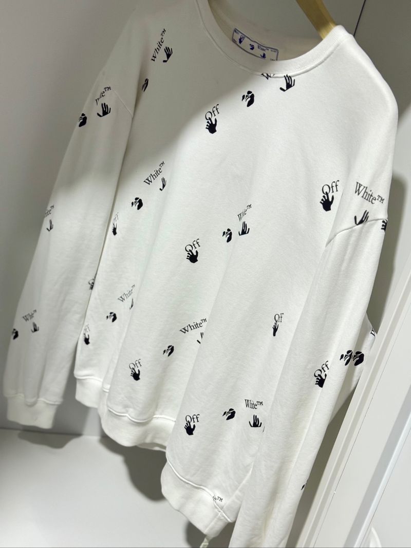 Crewneck Brand Off White full print, foto 2