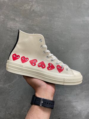 CDG Play x Converse Chuck 70S Hi 'Multi Heart' Original
